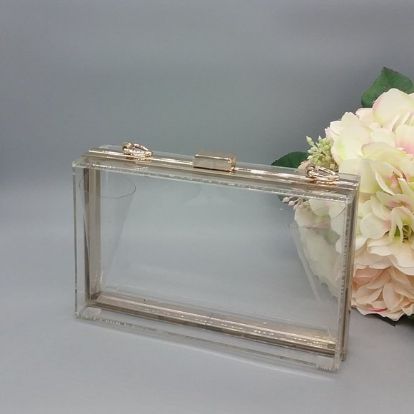 Transparent Acrylic Clutch - Picture 3 of 10